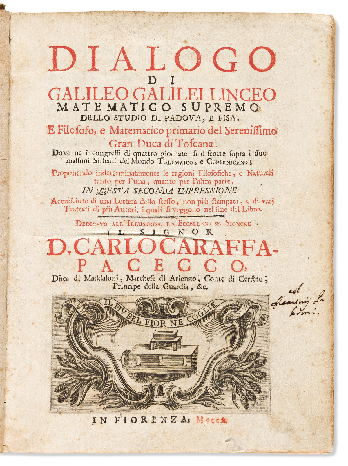 Galilei, Galileo (1564-1642) Dialogo.